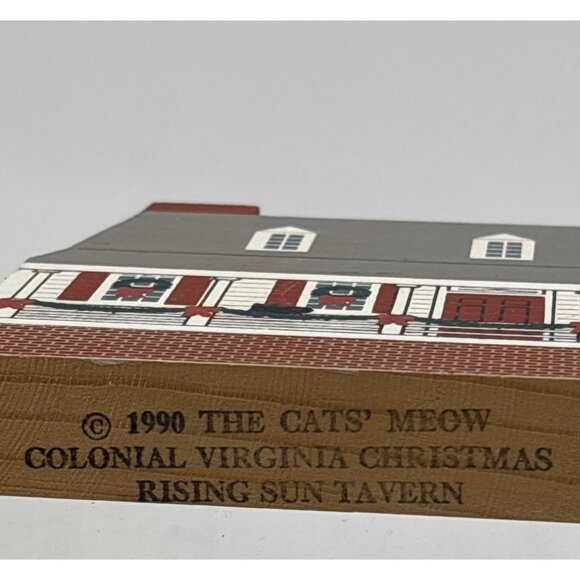 The Cats Meow Colonial Virginia Christmas Rising Sun Tavern - Picture 3 of 4